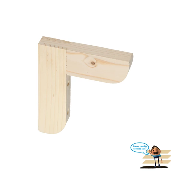 Fakonzol derékszögű Fenyő